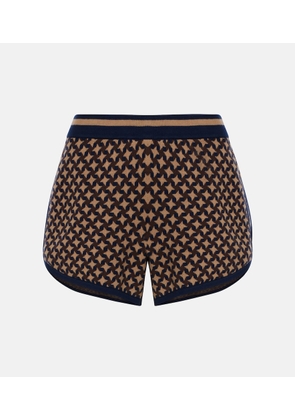The Upside Interstella Pierre jacquard shorts