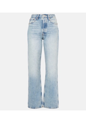 Re/Done 90s high-rise straight jeans