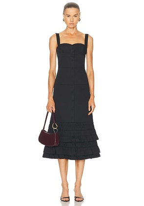 Alexis Atalya Dress in Black - Black. Size L (also in M, S, XS).
