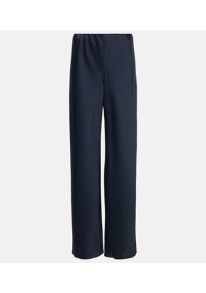 Vince Fluid satin straight pants