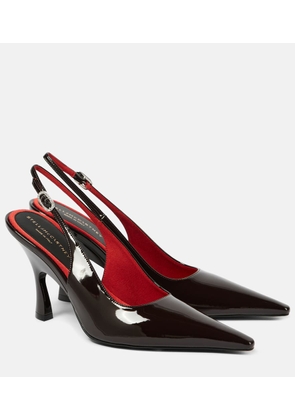 Stella McCartney Elsa faux leather slingback pumps