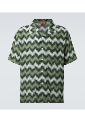 Missoni Zig Zag bowling shirt