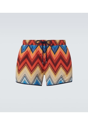 Missoni Zigzag swim shorts