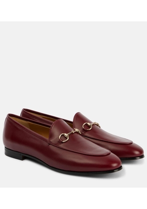 Gucci Gucci Jordaan Horsebit leather loafers