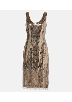 Ralph Lauren Collection Dolley embellished silk midi dress