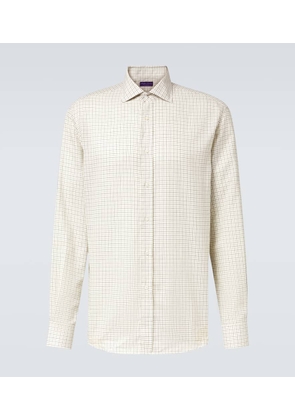 Ralph Lauren Purple Label Checked cotton shirt
