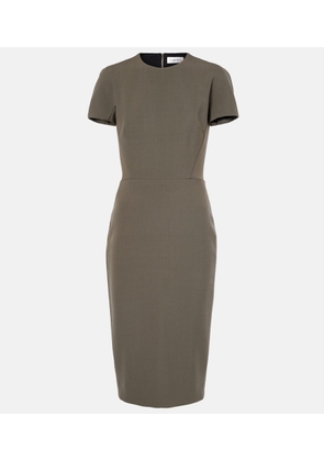 Victoria Beckham Crepe midi dress