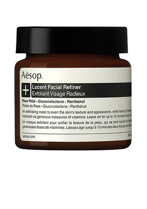 Aesop Lucent Facial Refiner in N/A - Beauty: NA. Size all.