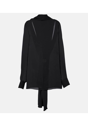 Khaite Bex silk blouse