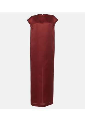 Khaite Lohan silk maxi dress