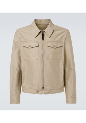 Tom Ford Cotton satin blouson