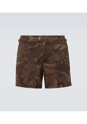 Tom Ford Camouflage swim trunks