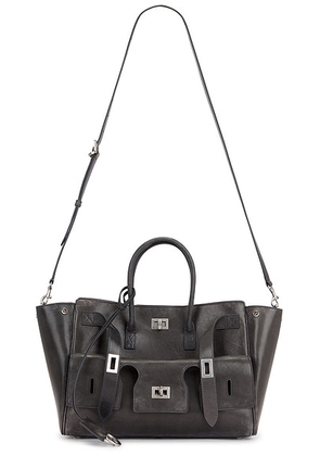 Balenciaga Bel Air Small Carry All Bag in Grey - Grey. Size all.