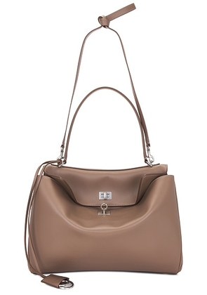 Balenciaga Rodeo Medium Top Handle Bag in Taupe - Taupe. Size all.