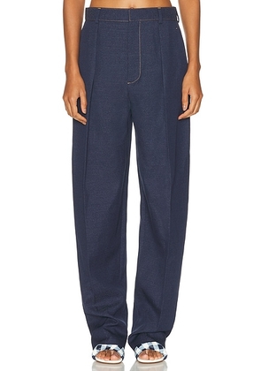 Bottega Veneta Drill Trouser in Dark Indigo - Blue. Size 34 (also in ).