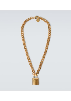 Tom Ford Padlock chain necklace