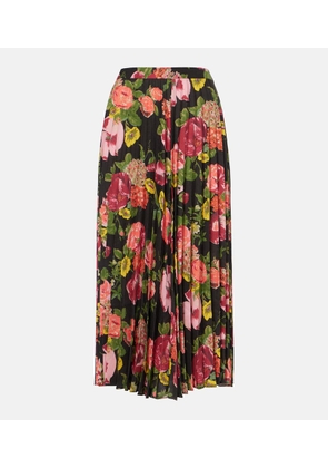 Junya Watanabe Pleated midi skirt