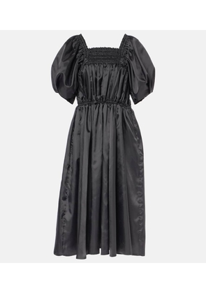 Noir Kei Ninomiya Shirred midi dress