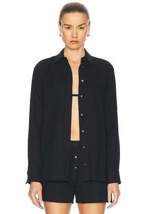 Eterne Constance Top in Black - Black. Size L (also in XL, XS).