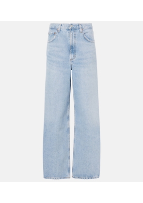 Agolde Low Curve mid-rise wide-leg jeans