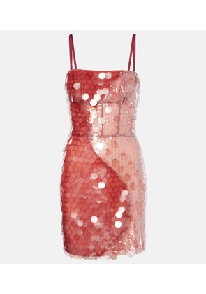 Nensi Dojaka Sequined corset dress