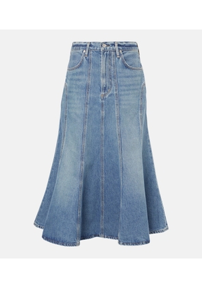 Citizens of Humanity Gaucho Vintage denim maxi skirt