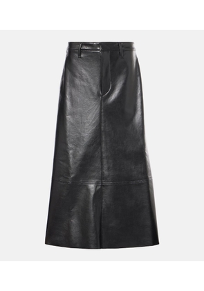 Citizens of Humanity Cassia faux leather midi skirt
