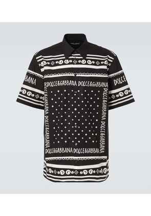 Dolce&Gabbana Bandana cotton shirt