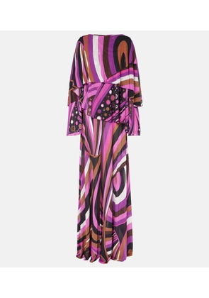 Pucci Iride silk maxi dress