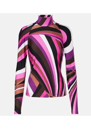 Pucci Iride turtleneck top