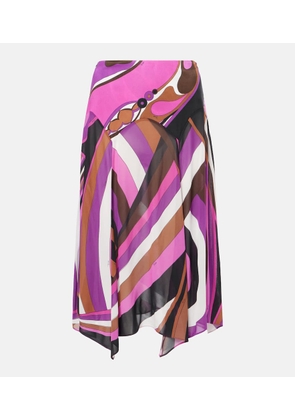 Pucci Iride midi skirt