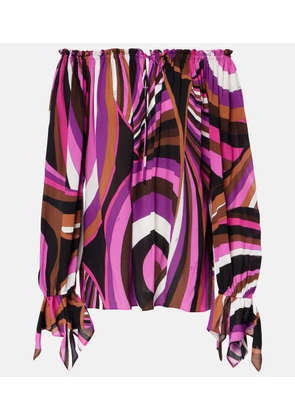 Pucci Iride printed top