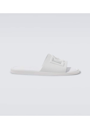 Dolce&Gabbana DG cutout slides