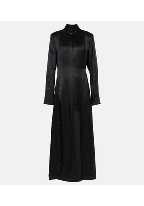 MM6 Maison Margiela Satin maxi dress