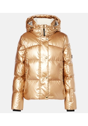 Bogner Hella metallic down ski jacket
