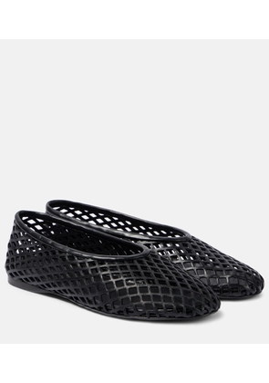 Proenza Schouler Tee Perforated leather ballet flats