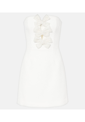 Rebecca Vallance Alicia recut embellished bustier dress