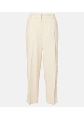 Toteme Pleated low-rise straight pants