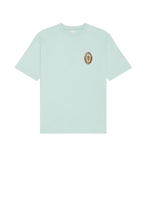 Drôle De Monsieur Le T-Shirt in Lagoon Blue - Baby Blue. Size S (also in ).