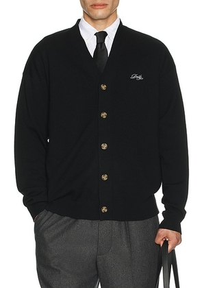 Drôle De Monsieur Le Cardigan in Black - Black. Size S (also in ).