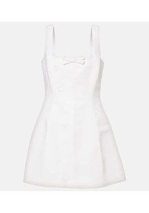 Markarian Corinne silk faille minidress