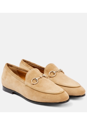 Gucci Gucci Jordaan suede loafers