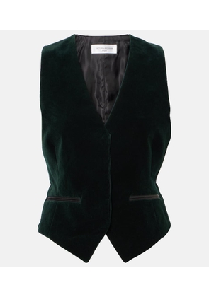 Victoria Beckham Velvet vest
