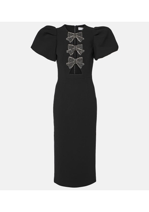 Rebecca Vallance Eliana puff-sleeve midi dress