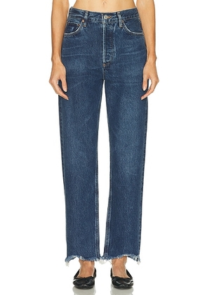 AGOLDE 90s Mid Rise Loose Fit Jeans in Fountain - Blue. Size 24 (also in 25, 26, 27, 29, 30).