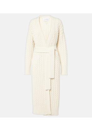 Alaia Wool wrap cardigan