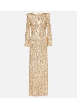 Jenny Packham Sequined gown