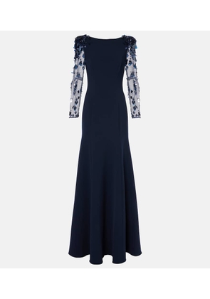 Jenny Packham Midnight embellished gown