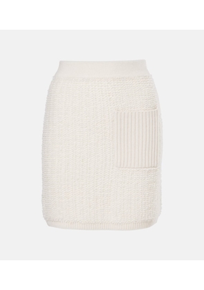 Lisa Yang Imogen knitted cashmere miniskirt