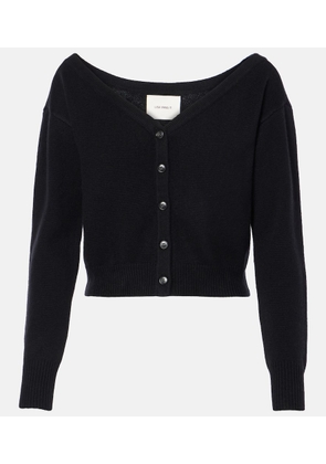 Lisa Yang Beata off-shoulder cashmere cardigan